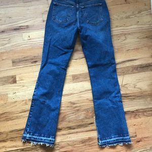 NWT! Free People Emmy Split Hem Boot Cut Jeans